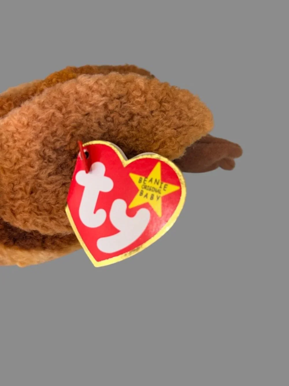 TY Beanie Baby Beak the Kiwi Bird 1998 Retired Plush Vintage With Tags